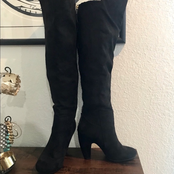 candies over the knee boots